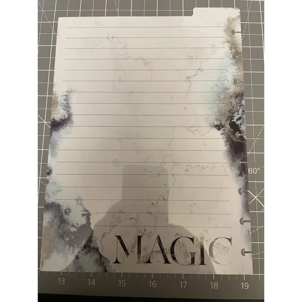 Happy Planner Classic Cosmic Watercolor Companion Set Envelopes, Dashboards